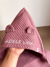 Load image into Gallery viewer, Personalized Baby Towel with Hood