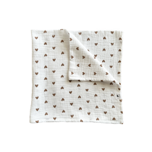 Ielādēt attēlu ,Muslina autiņš (70x70cm)- HEART