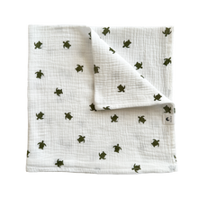 Ielādēt attēlu ,Muslina autiņš (120x120cm)- TURTLE