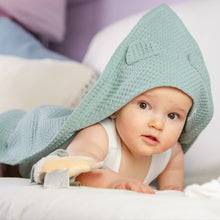 Load image into Gallery viewer, Children's Towel with Hood - Old Green