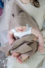 Load image into Gallery viewer, Children's Towel with Hood - Taupe Brown