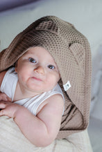 Load image into Gallery viewer, Children's Towel with Hood - Taupe Brown