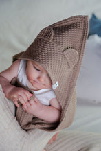 Load image into Gallery viewer, Children's Towel with Hood - Taupe Brown