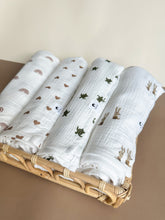 Ielādēt attēlu ,Muslina autiņš (120x120cm)- BUNNY