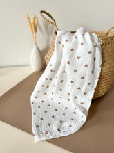 Ielādēt attēlu ,Muslina autiņš (70x70cm)- HEART