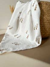 Ielādēt attēlu ,Muslina autiņš (120x120cm)- BUNNY