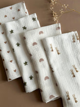 Ielādēt attēlu ,Muslina autiņš (70x70cm)- BUNNY