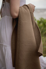 Ielādēt attēlu ,Vafeļu kokvilnas dvielis - Taupe Brown