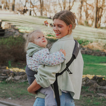 Ielādēt attēlu ,Bērna pārnēsājamā soma (slings) - PELĒKA