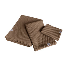 Ielādēt attēlu ,Vafeļu kokvilnas dvielis - Taupe Brown