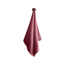 Ielādēt attēlu ,Vafeļu kokvilnas dvielis / Waffled Cotton Towel - Dark Old Pink - Susu Shop Latvia