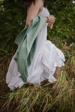 Load image into Gallery viewer, Vafeļu kokvilnas dvielis / Waffled Cotton Towel - Old Green - Susu Shop Latvia