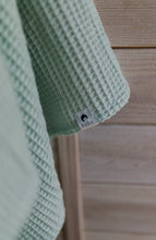 Ielādēt attēlu ,Vafeļu kokvilnas dvielis / Waffled Cotton Towel - Light Mint - Susu Shop Latvia