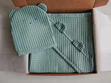 Ielādēt attēlu ,Bērnu Dvielīša Komplekts - Old Green