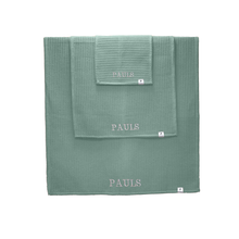 Ielādēt attēlu ,Personalizēts Vafeļu Kokvilnas Dvielis